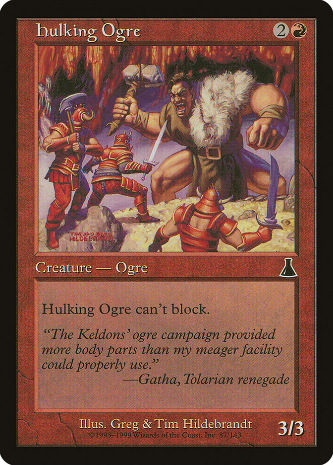 Hulking Ogre [Urza's Destiny] | Exor Games New Glasgow