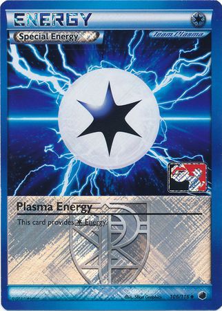 Plasma Energy (106/116) (Play Pokemon Promo) [Black & White: Plasma Freeze] | Exor Games New Glasgow