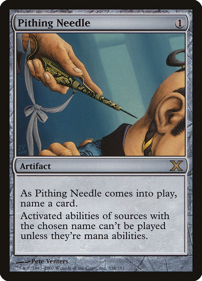 Pithing Needle [Tenth Edition] | Exor Games New Glasgow