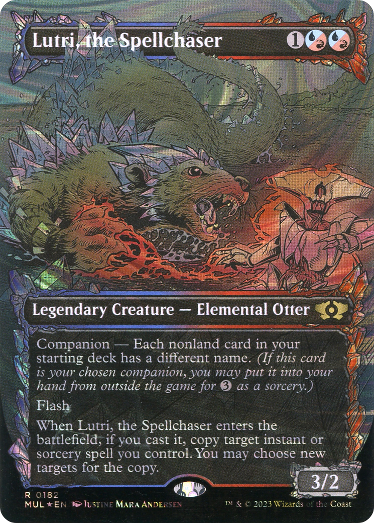 Lutri, the Spellchaser (Halo Foil) [Multiverse Legends] | Exor Games New Glasgow