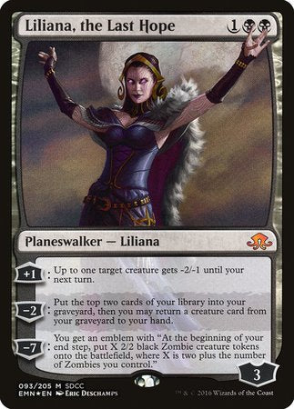 Liliana, the Last Hope SDCC 2016 EXCLUSIVE [San Diego Comic-Con 2016] | Exor Games New Glasgow