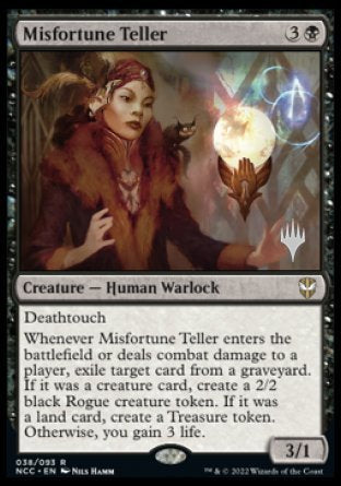 Misfortune Teller (Promo Pack) [Streets of New Capenna Commander Promos] | Exor Games New Glasgow