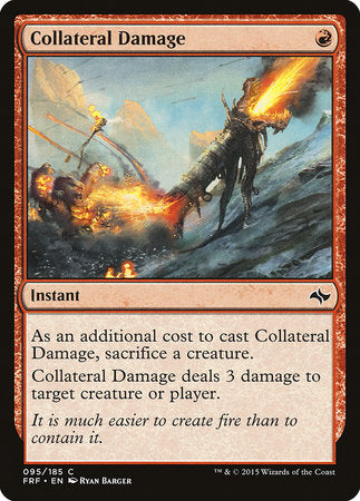 Collateral Damage [Fate Reforged] | Exor Games New Glasgow