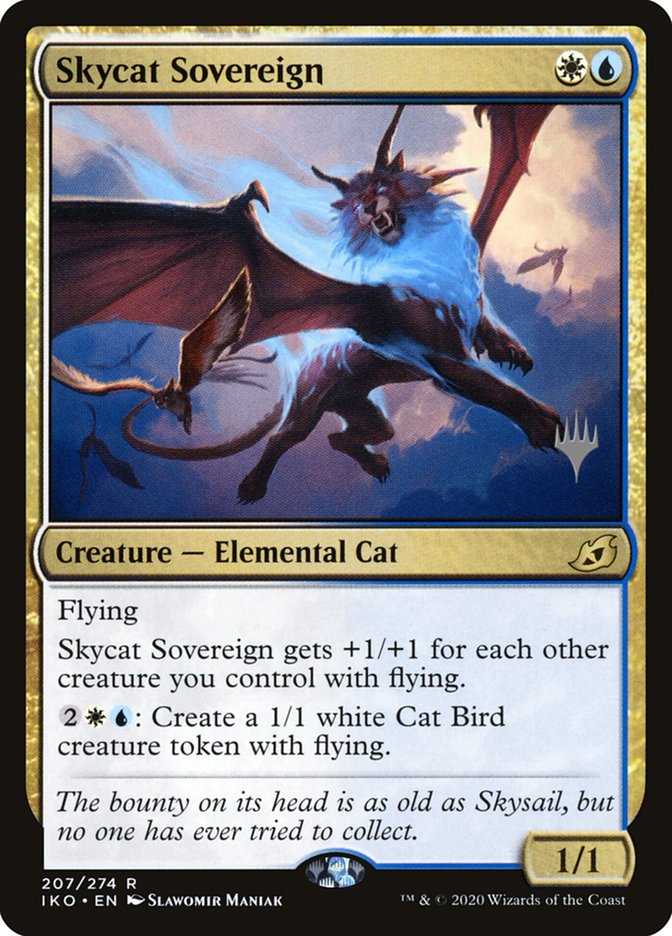 Skycat Sovereign (Promo Pack) [Ikoria: Lair of Behemoths Promos] | Exor Games New Glasgow