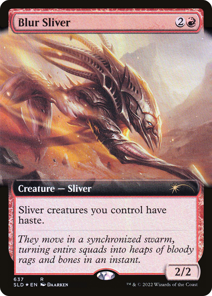 Blur Sliver (Extended Art) [Secret Lair Drop Promos] | Exor Games New Glasgow