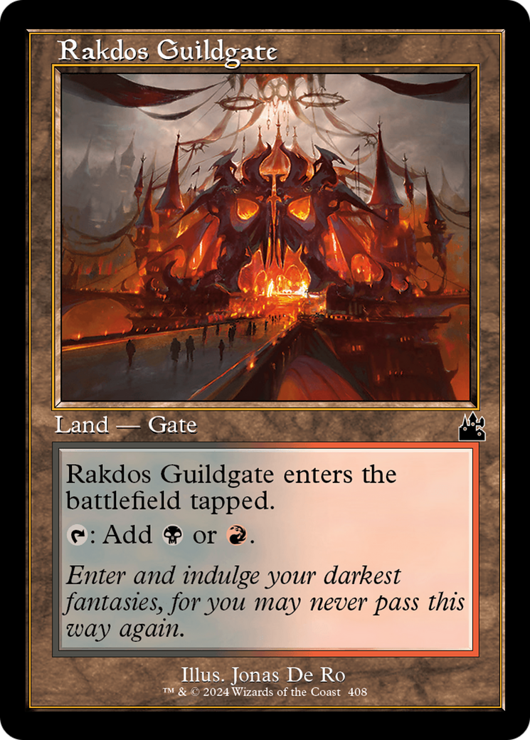 Rakdos Guildgate (Retro Frame) [Ravnica Remastered] | Exor Games New Glasgow