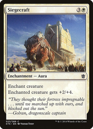 Siegecraft [Khans of Tarkir] | Exor Games New Glasgow