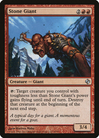 Stone Giant [Duel Decks: Venser vs. Koth] | Exor Games New Glasgow