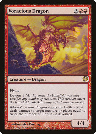 Voracious Dragon [Duel Decks: Knights vs. Dragons] | Exor Games New Glasgow