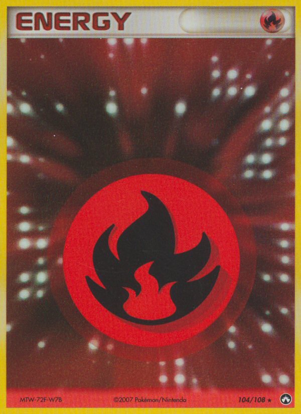 Fire Energy (104/108) [EX: Power Keepers] | Exor Games New Glasgow