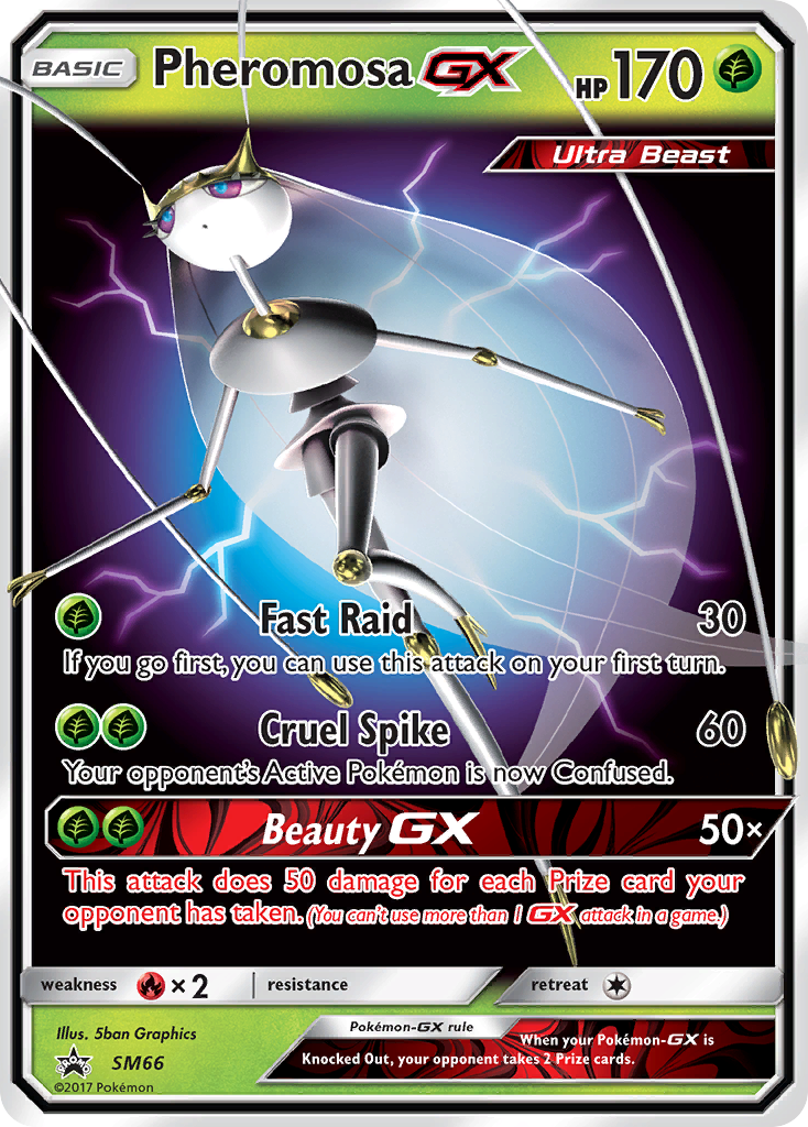 Pheromosa GX (SM66) [Sun & Moon: Black Star Promos] | Exor Games New Glasgow