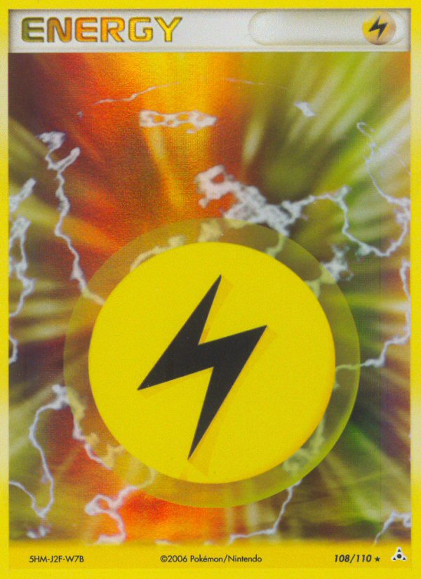 Lightning Energy (108/110) [EX: Holon Phantoms] | Exor Games New Glasgow