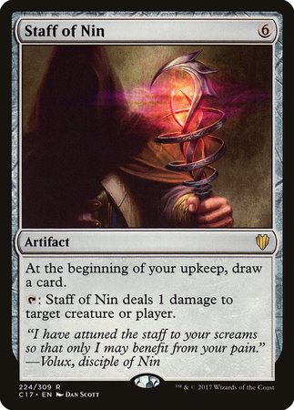 Staff of Nin [Commander 2017] | Exor Games New Glasgow