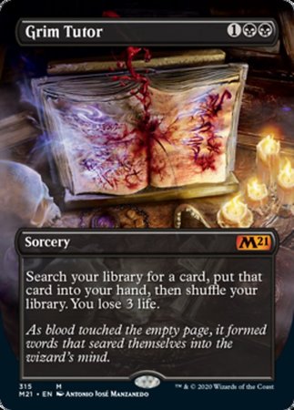 Grim Tutor (Alternate Art) [Core Set 2021] | Exor Games New Glasgow