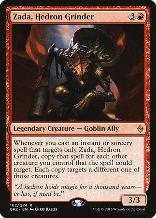 Zada, Hedron Grinder [Battle for Zendikar] | Exor Games New Glasgow