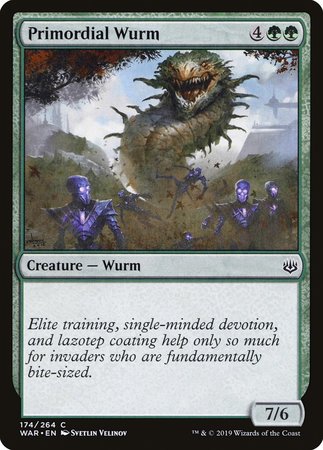 Primordial Wurm [War of the Spark] | Exor Games New Glasgow