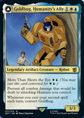 Goldbug, Humanity's Ally // Goldbug, Scrappy Scout [Universes Beyond: Transformers] | Exor Games New Glasgow