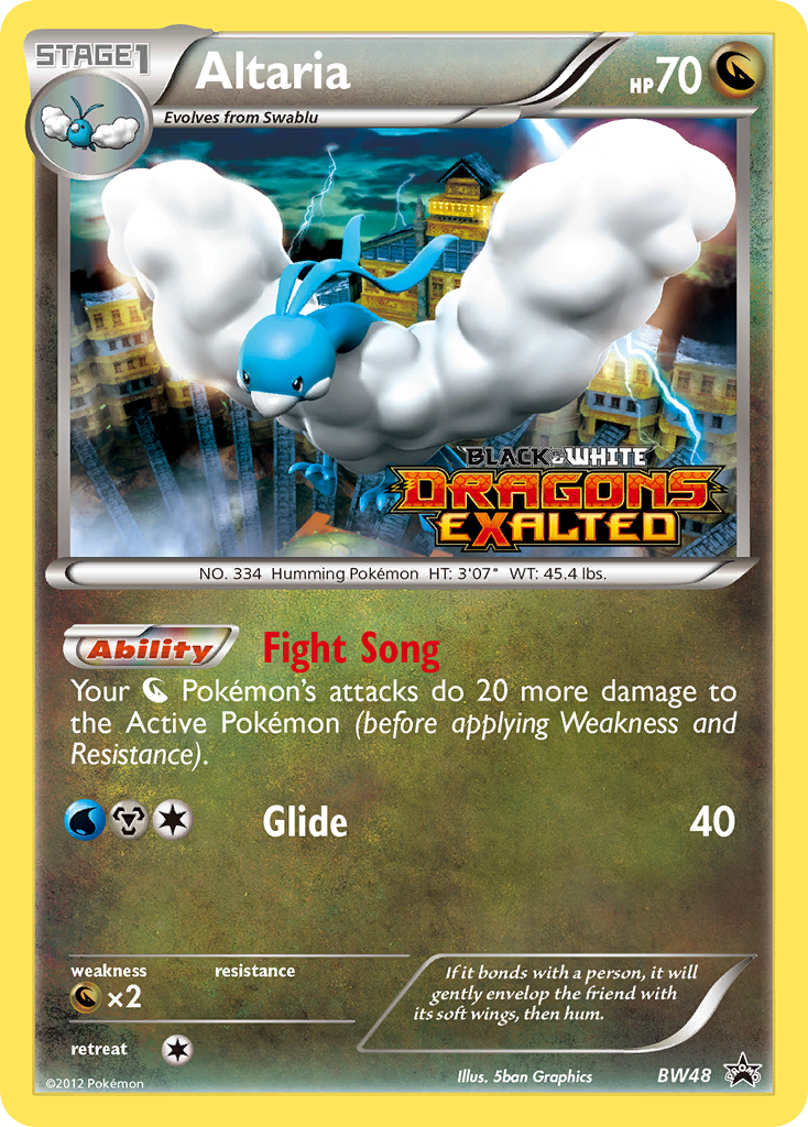 Altaria (BW48) [Black & White: Black Star Promos] | Exor Games New Glasgow