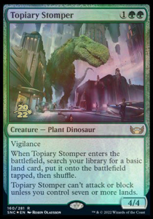 Topiary Stomper [Streets of New Capenna Prerelease Promos] | Exor Games New Glasgow