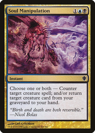 Soul Manipulation [Commander 2013] | Exor Games New Glasgow
