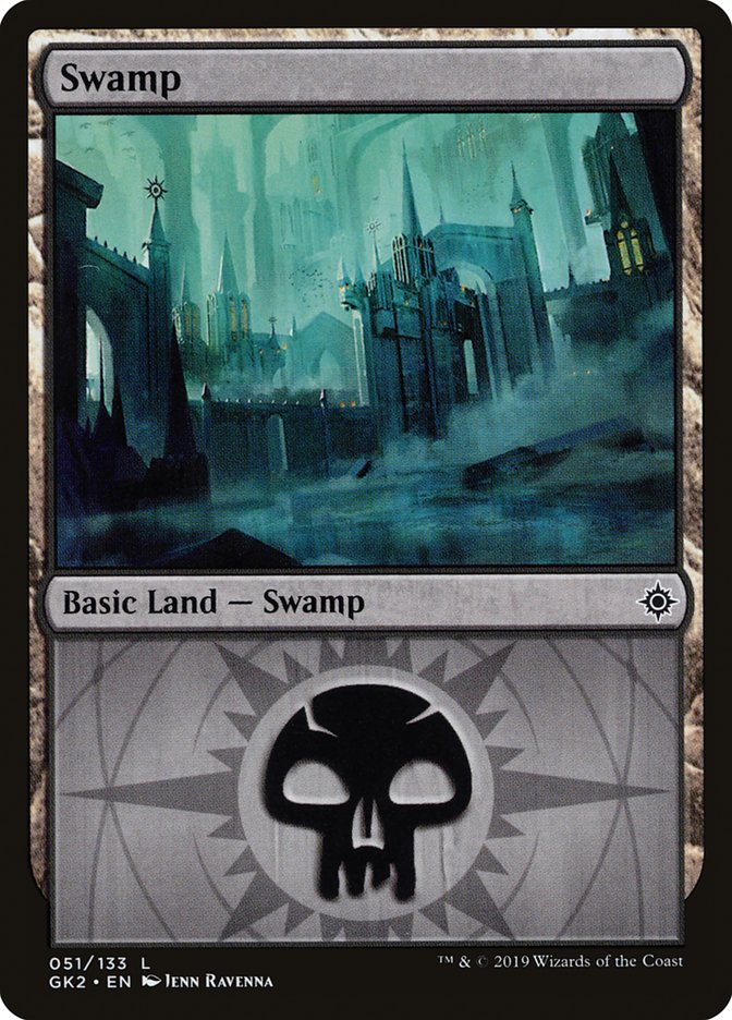 Swamp (51) [Ravnica Allegiance Guild Kit] | Exor Games New Glasgow