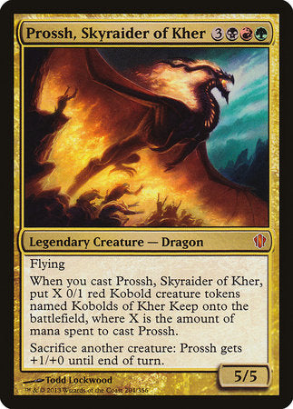 Prossh, Skyraider of Kher [Commander 2013] | Exor Games New Glasgow