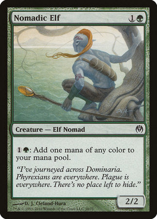 Nomadic Elf [Duel Decks: Phyrexia vs. the Coalition] | Exor Games New Glasgow