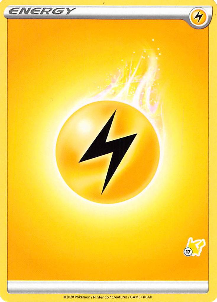 Lightning Energy (Pikachu Stamp #17) [Battle Academy 2022] | Exor Games New Glasgow