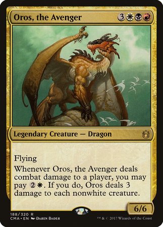 Oros, the Avenger [Commander Anthology] | Exor Games New Glasgow