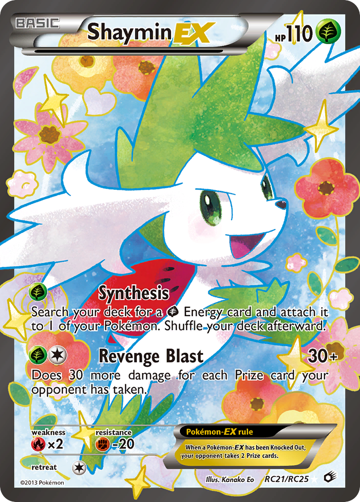 Shaymin EX (RC21/RC25) [Black & White: Legendary Treasures] | Exor Games New Glasgow