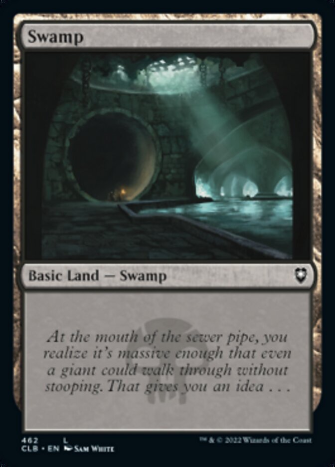 Swamp (462) [Commander Legends: Battle for Baldur's Gate] | Exor Games New Glasgow