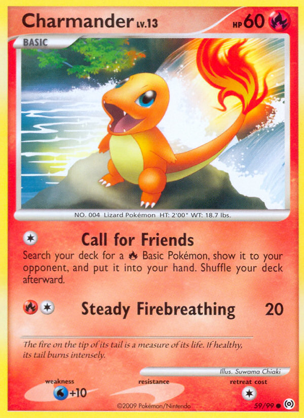 Charmander (59/99) [Platinum: Arceus] | Exor Games New Glasgow