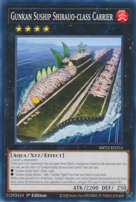 Gunkan Suship Shirauo-class Carrier [MP22-EN215] Common | Exor Games New Glasgow