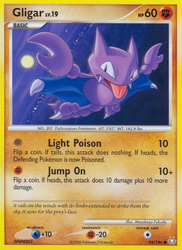 Gligar (94/146) [Diamond & Pearl: Legends Awakened] | Exor Games New Glasgow