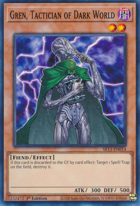 Gren, Tactician of Dark World [SR13-EN014] Common | Exor Games New Glasgow