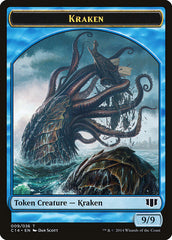 Kraken // Zombie (011/036) Double-sided Token [Commander 2014 Tokens] | Exor Games New Glasgow