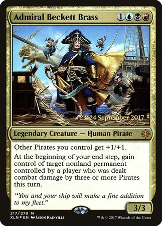 Admiral Beckett Brass [Ixalan Promos] | Exor Games New Glasgow