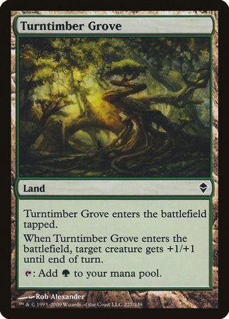 Turntimber Grove [Zendikar] | Exor Games New Glasgow