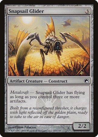 Snapsail Glider [Scars of Mirrodin] | Exor Games New Glasgow