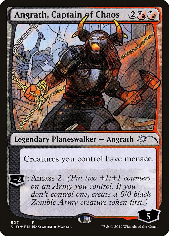 Angrath, Captain of Chaos (Stained Glass) [Secret Lair Drop Promos] | Exor Games New Glasgow