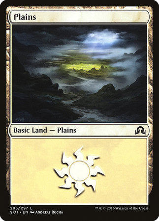 Plains (285) [Shadows over Innistrad] | Exor Games New Glasgow