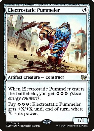 Electrostatic Pummeler [Kaladesh Promos] | Exor Games New Glasgow