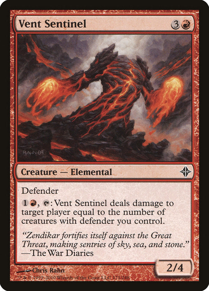 Vent Sentinel [Rise of the Eldrazi] | Exor Games New Glasgow