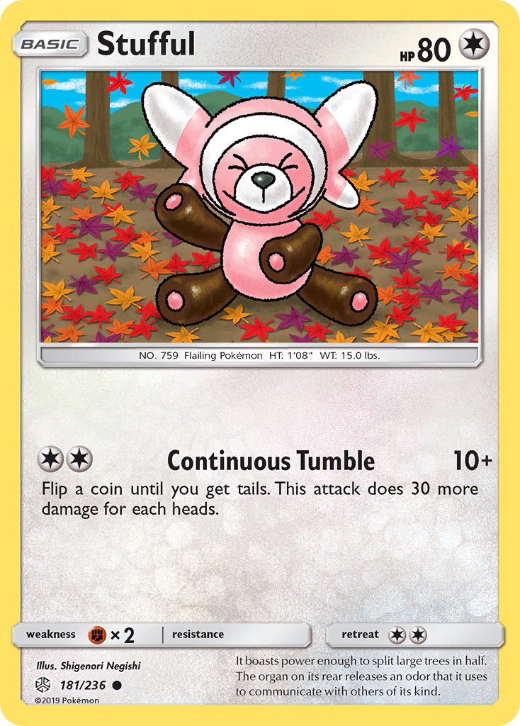 Stufful (181/236) [Sun & Moon: Cosmic Eclipse] | Exor Games New Glasgow