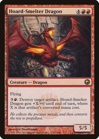 Hoard-Smelter Dragon [Scars of Mirrodin] | Exor Games New Glasgow