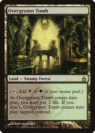 Overgrown Tomb [Ravnica: City of Guilds] | Exor Games New Glasgow