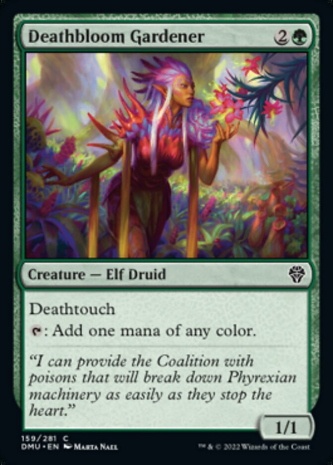 Deathbloom Gardener [Dominaria United] | Exor Games New Glasgow