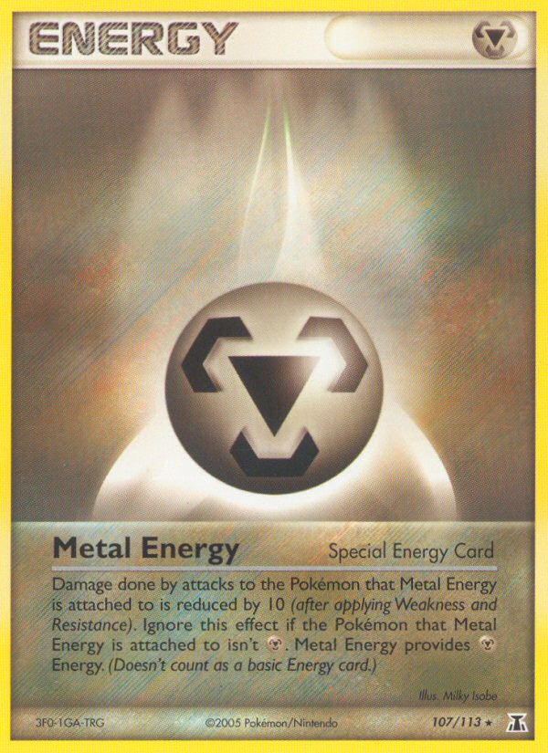 Metal Energy (107/113) [EX: Delta Species] | Exor Games New Glasgow