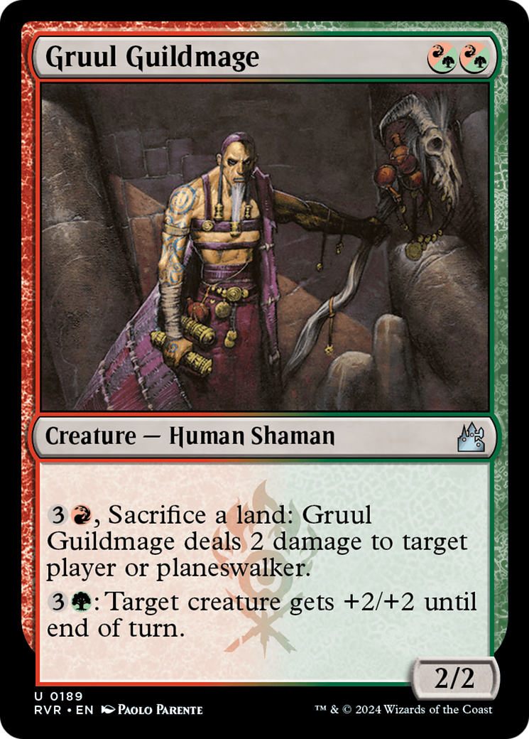 Gruul Guildmage [Ravnica Remastered] | Exor Games New Glasgow