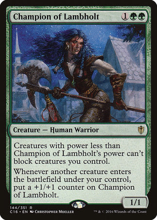 Champion of Lambholt [Commander 2016] | Exor Games New Glasgow